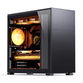 Корпус JONSBO D41 STD Black без БП, боковая панель из закаленного стекла, mini-ITX, micro-ATX, ATX, черный