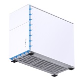 Корпус JONSBO D31 STD White без БП, боковая панель из закаленного стекла, mini-ITX, micro-ATX, белый