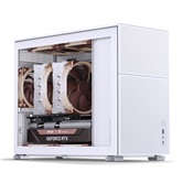 Корпус JONSBO D31 MESH White без БП, боковая панель из закаленного стекла, mini-ITX, micro-ATX, белый