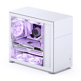 Корпус JONSBO D41 STD White без БП, боковая панель из закаленного стекла, mini-ITX, micro-ATX, ATX, белый