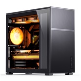 Корпус JONSBO D41 MESH Black без БП, боковая панель из закаленного стекла, mini-ITX, micro-ATX, ATX, черный