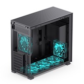 Корпус JONSBO D41 MESH Black без БП, боковая панель из закаленного стекла, mini-ITX, micro-ATX, ATX, черный