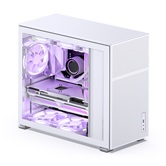 Корпус JONSBO D41 MESH White без БП, боковая панель из закаленного стекла, mini-ITX, micro-ATX, ATX, белый