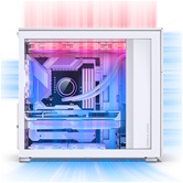 Корпус JONSBO D41 MESH White без БП, боковая панель из закаленного стекла, mini-ITX, micro-ATX, ATX, белый