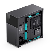 Корпус JONSBO D41 MESH SC Black без БП, боковая панель из закаленного стекла, 8” Color TFT-LCD screen, mini-ITX, micro-ATX, ATX, черный