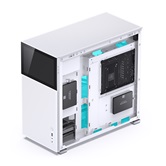 Корпус JONSBO D41 MESH SC White без БП, боковая панель из закаленного стекла, 8” Color TFT-LCD screen, mini-ITX, micro-ATX, ATX, белый