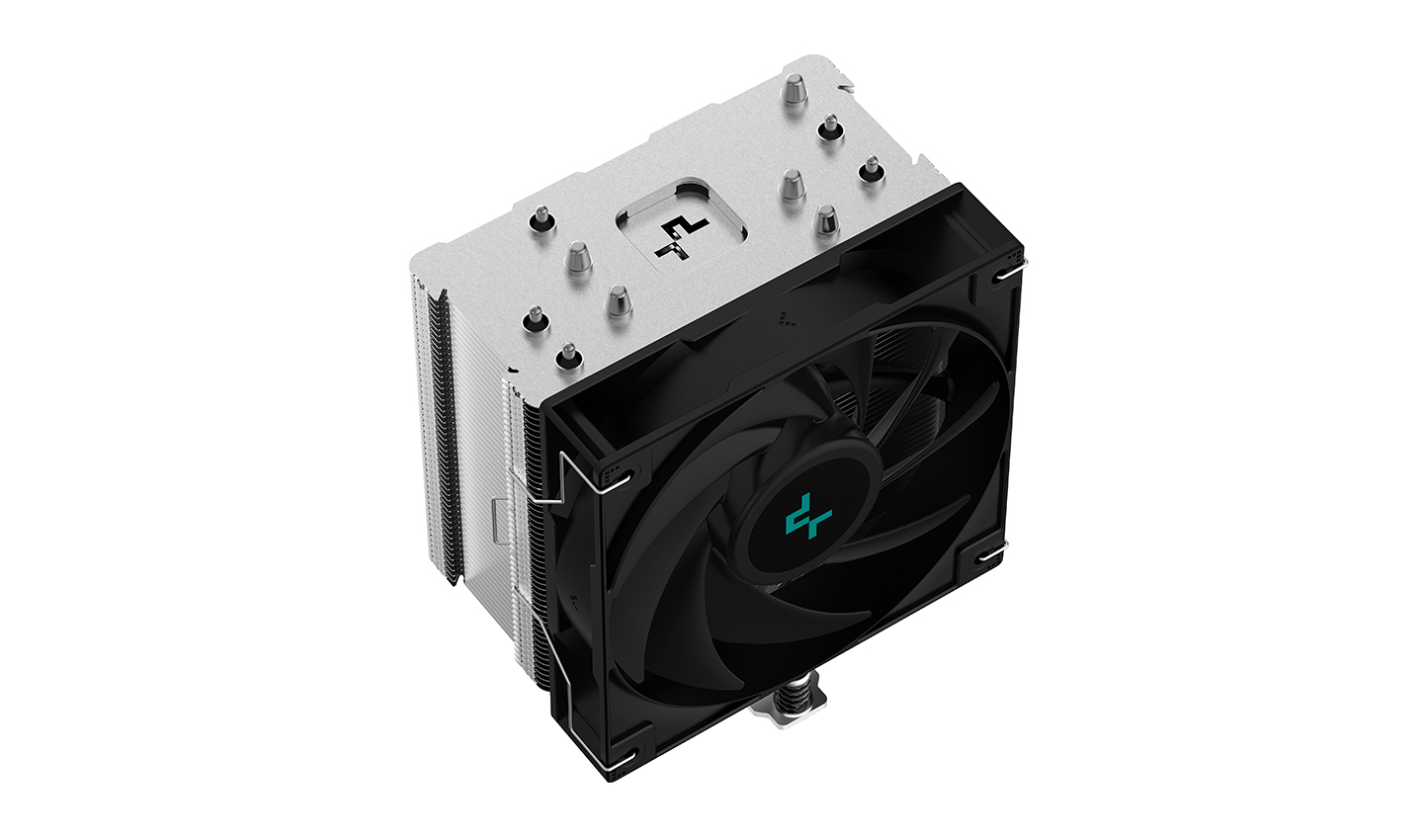 Кулер DEEPCOOL AG500 LGA1700/1200/115X/AM5/AM4 (12шт/кор, TDP 240W, PWM, Fan 120mm, 5 тепл. трубок, черный) RET