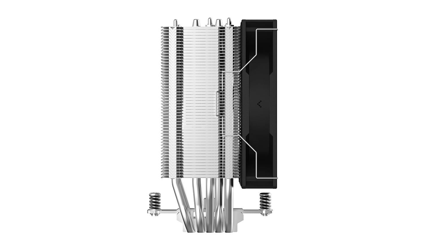 Кулер DEEPCOOL AG500 LGA1700/1200/115X/AM5/AM4 (12шт/кор, TDP 240W, PWM, Fan 120mm, 5 тепл. трубок, черный) RET