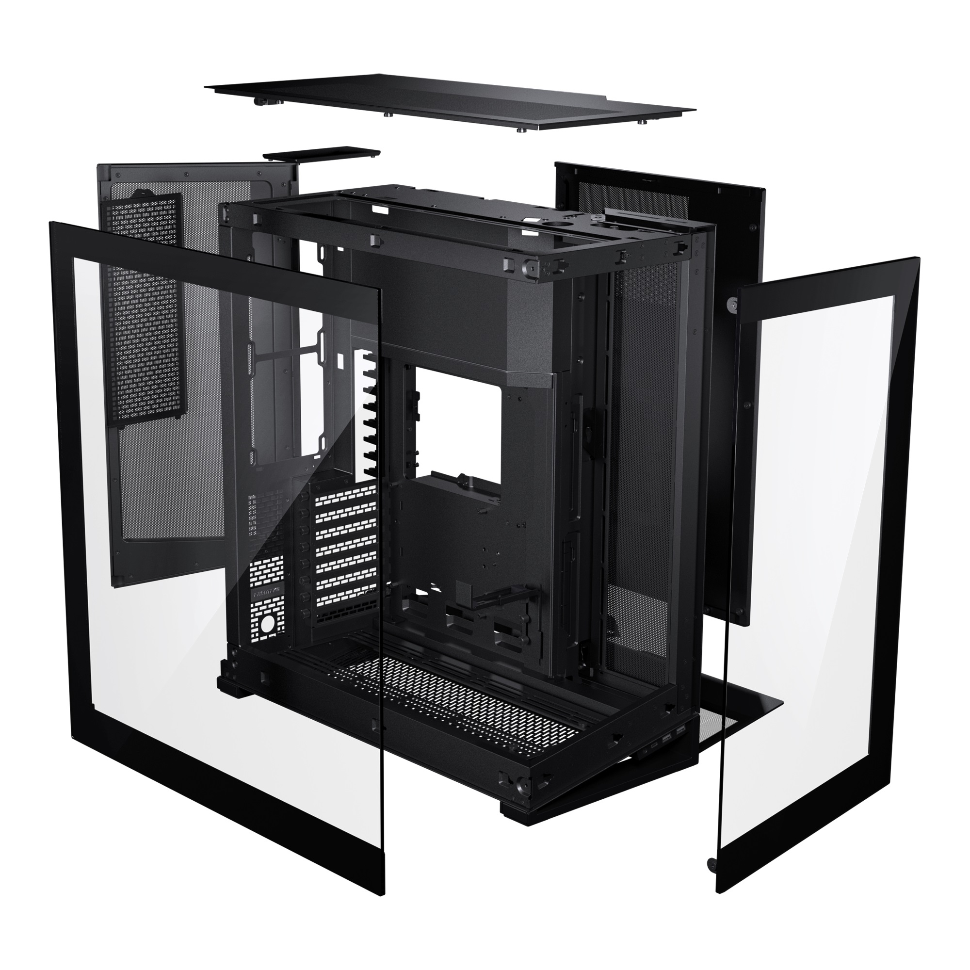 Корпус PHANTEKS NV7 Black, Digtial RGB Lighting, без БП, боковое окно Tempered Glass, Full-Tower / PH-NV723TG_DBK01_RU