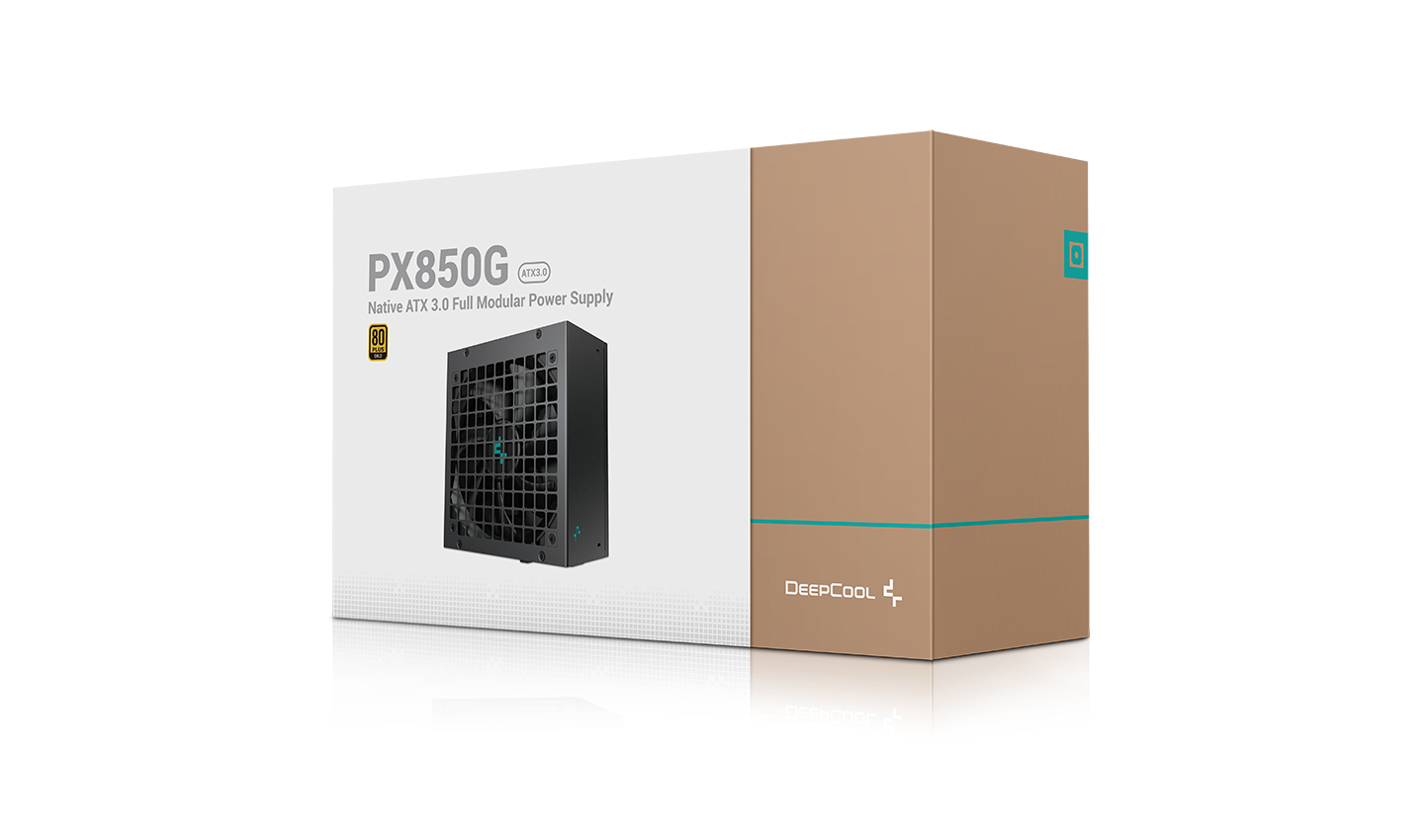 Блок питания Deepcool PX850G (ATX 3.0, 850W, Full Cable Management, PWM 135mm fan, Active PFC, 80+ GOLD, Gen5 PCIe) RET