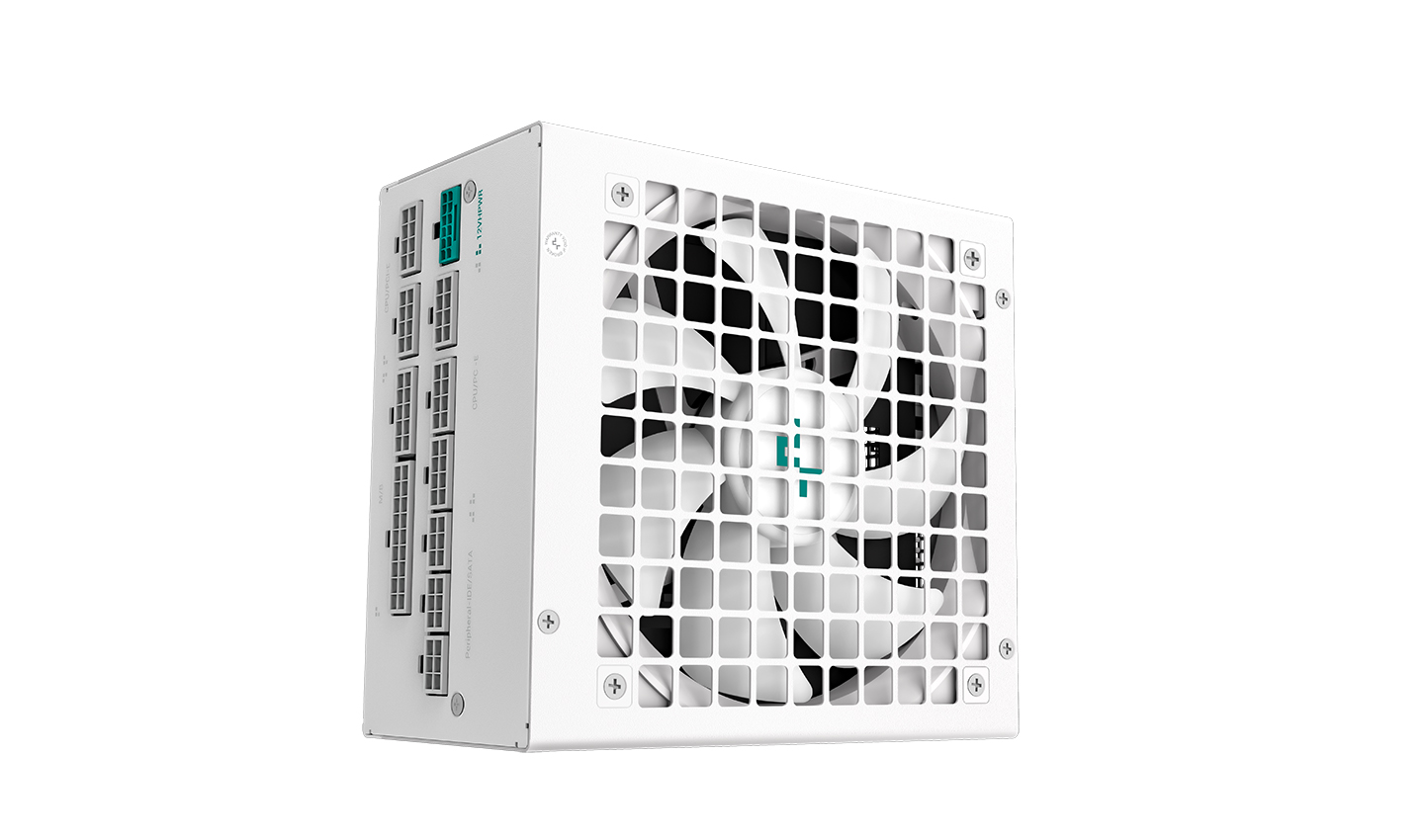 Блок питания Deepcool PX1000G WH (ATX 3.0, 1000W, Full Cable Management, PWM 135mm fan, Active PFC, 80+ GOLD, Gen5 PCIe, белый) RET