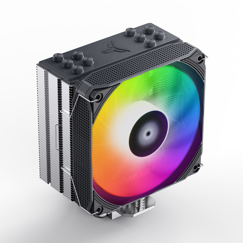 Кулер JONSBO PISA A5 ARGB Gray LGA1700/1200/115X/AM5/AM4 (12шт/кор, TDP 265W, PWM, 120mm ARGB Fan, 5 тепловых трубок, 4-pin) Retail