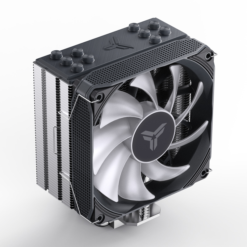 Кулер JONSBO PISA A5 ARGB Gray LGA1700/1200/115X/AM5/AM4 (12шт/кор, TDP 265W, PWM, 120mm ARGB Fan, 5 тепловых трубок, 4-pin) Retail