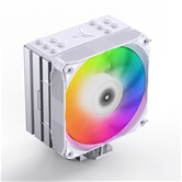 Кулер JONSBO PISA A5 ARGB White LGA1700/1200/115X/AM5/AM4 (12шт/кор, TDP 265W, PWM, 120mm ARGB Fan, 5 тепловых трубок, 4-pin, белый) Retail