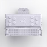 Кулер JONSBO PISA A5 ARGB White LGA1700/1200/115X/AM5/AM4 (12шт/кор, TDP 265W, PWM, 120mm ARGB Fan, 5 тепловых трубок, 4-pin, белый) Retail