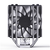 Кулер JONSBO PISA A4 Grey LGA1700/1200/115X/AM5/AM4 (12шт/кор, TDP 250W, PWM, 120mm Black Fan, 4 тепловых трубок, 4-pin) Retail