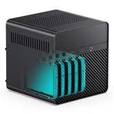 Корпус JONSBO N2 Black без БП, mini-ITX, SFX, черный