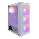Корпус 1STPLAYER FD3 White / ATX / 4x120mm FRGB fans / FD3-WH-4F1-W