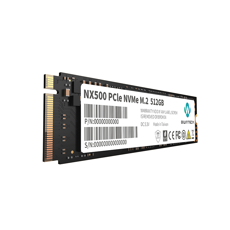 Накопитель SSD BiwinTech M.2 2280 NVMe PCIe NX500 512Gb 82P1B9#G