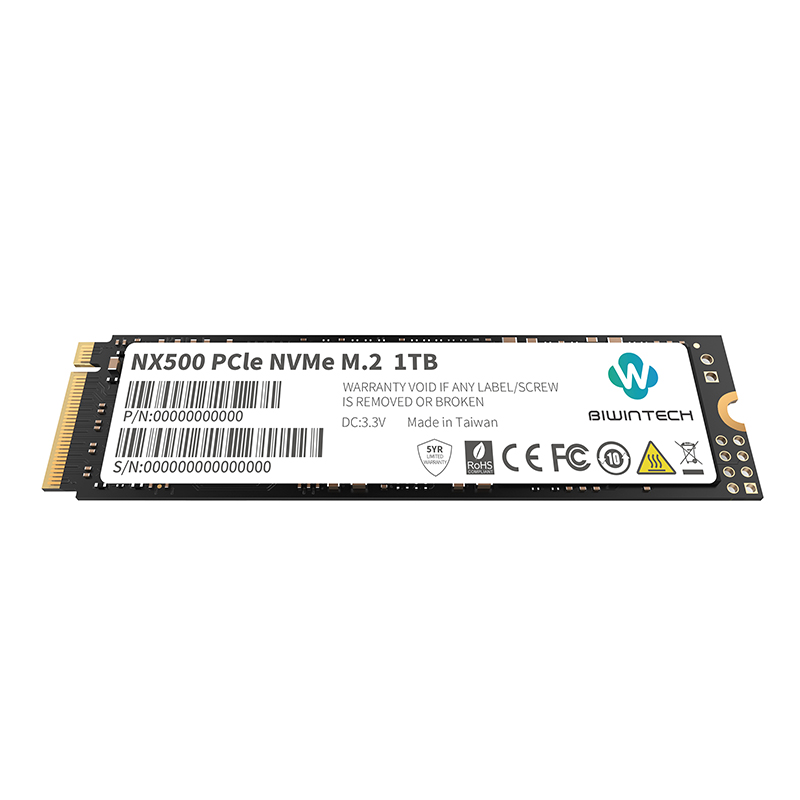 Накопитель SSD BiwinTech M.2 2280 NVMe PCIe NX500 1Tb 82P1B0#G