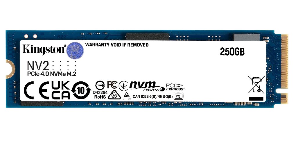 Накопитель SSD Kingston M.2 2280 NV2 NVMe 250GB SNV2S/250G