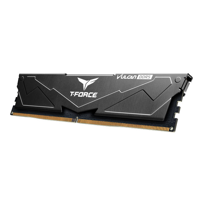 Модуль памяти DDR5 TEAMGROUP T-Force Vulcan 32GB (2x16GB) 6000MHz CL38 (38-38-38-78) 1.25V / FLBD532G6000HC38ADC01 / Black