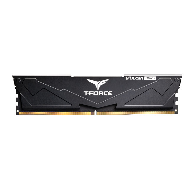 Модуль памяти DDR5 TEAMGROUP T-Force Vulcan 32GB (2x16GB) 5600MHz CL32 (32-36-36-76) 1.2V / FLBD532G5600HC32DC01 / Black