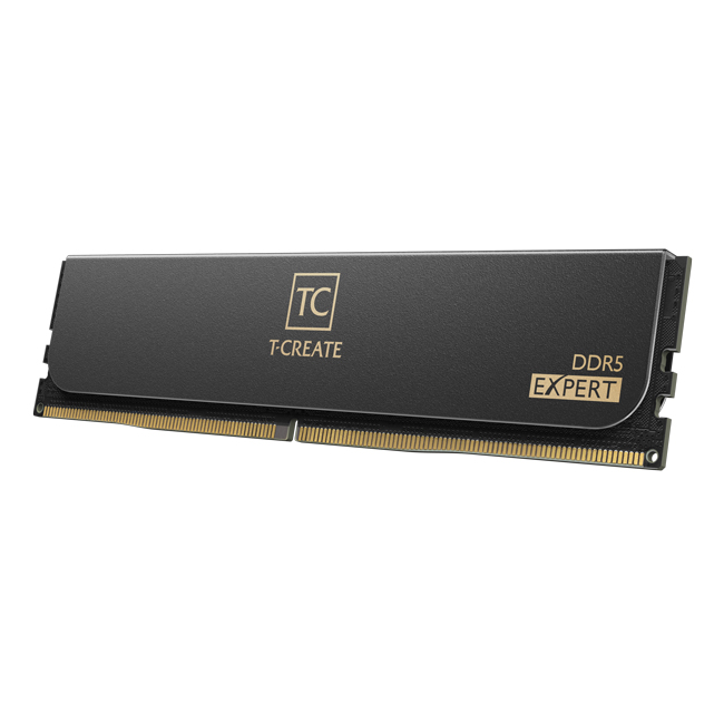 Модуль памяти DDR5 TEAMGROUP T-Create Expert 32GB (2x16GB) 6400MHz CL40 (40-40-40-84) 1.35V / CTCED532G6400HC40BDC01 / Black