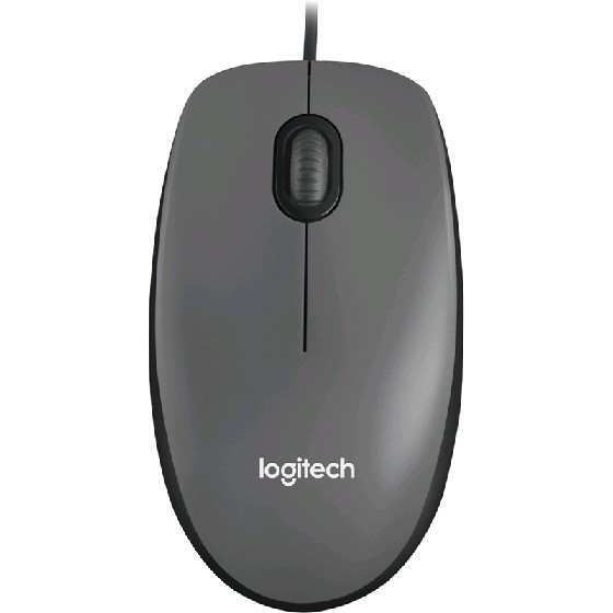 [910-001793] Мышь Logitech M90 optical USB Dark Gray 