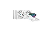 Комплект водяного охлаждения DEEPCOOL LT520 WH LGA20XX/1700/1200/115X/AM5/AM4 (6шт/кор,TDP 250W, Anti-Leak edition, PWM, DUAL FAN, белый) RET