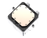 Комплект водяного охлаждения ID-COOLING DASHFLOW 360 BASIC WHITE LGA20XX/1700/1200/115X/AM5/AM4 (4шт/кор,TDP 350W, cнежно-белый, PWM, Помпа с White LED подств., TRIPLE White LED FAN 120mm) RET