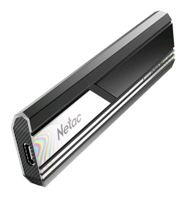 Внешний накопитель SSD Netac ZX10 500GB USB 3.2 Gen 2 Type-C NT01ZX10-500G-32BK