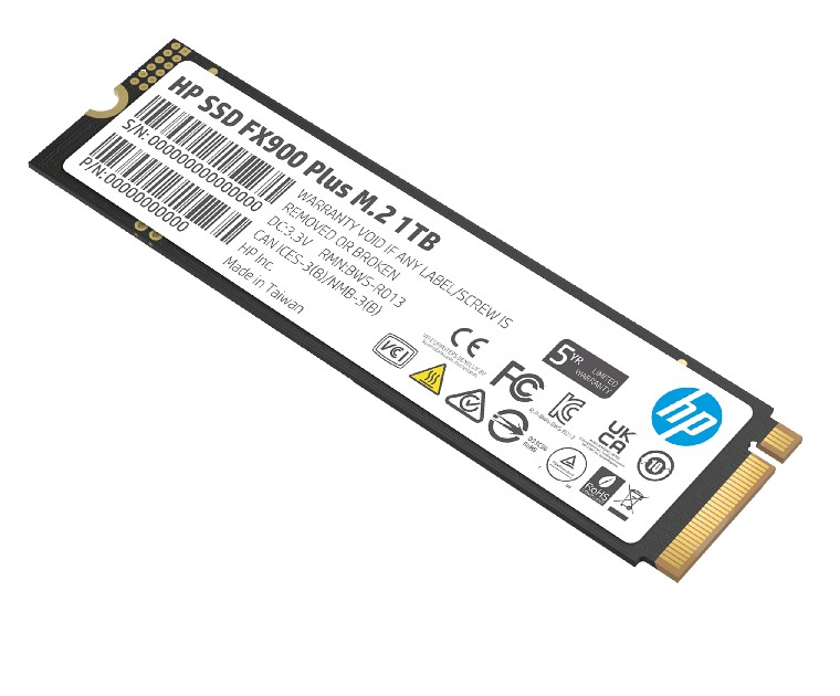 Накопитель SSD HP M.2 2280 NVMe PCIe Gen4х4 FX900 Plus 1Tb 7F617AA#ABB