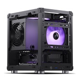 Корпус JONSBO C6 Black без БП, mini-ITX, micro-ATX, черный