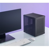 Корпус JONSBO C6 Black без БП, mini-ITX, micro-ATX, черный