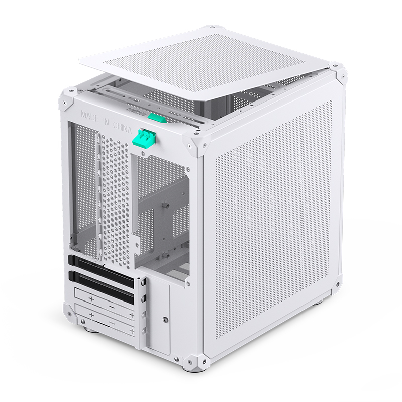 Корпус JONSBO C6 White без БП, mini-ITX, micro-ATX, белый