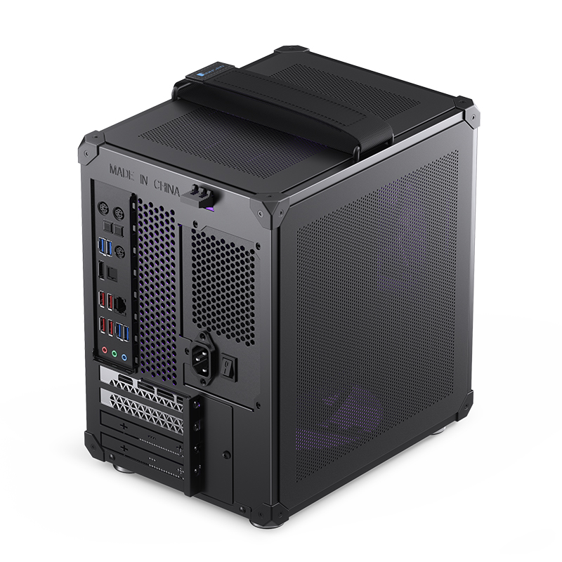 Корпус JONSBO C6 Handle Black без БП, mini-ITX, micro-ATX, черный