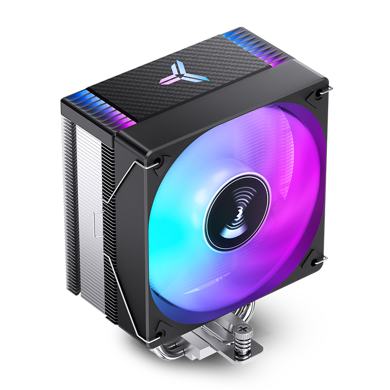 Кулер JONSBO CR-1000 EVO Color LGA1700/1200/115X/AM5/AM4 (24шт/кор, TDP 220W, PWM, 120mm Dynamic Multi-Color LED Fan, 4 тепловые трубки, 4-pin) Retail