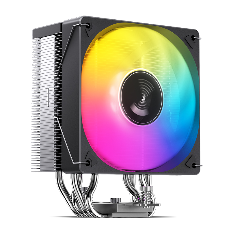 Кулер JONSBO CR-1000 EVO ARGB LGA1700/1200/115X/AM5/AM4 (24шт/кор, TDP 220W, PWM, 120mm ARGB LED Fan, 4 тепловые трубки, 4-pin) Retail