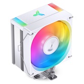 Кулер JONSBO CR-1000 EVO ARGB White LGA1700/1200/115X/AM5/AM4 (24шт/кор, TDP 220W, PWM, 120mm ARGB LED Fan, 4 тепловые трубки, белый, 4-pin) Retail