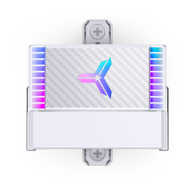 Кулер JONSBO CR-1400 EVO Color White LGA1700/1200/115X/AM5/AM4 (24шт/кор, TDP 180W, PWM, 92mm Dynamic Multi-Color LED Fan, 4 тепловые трубки, белый, 4-pin) Retail