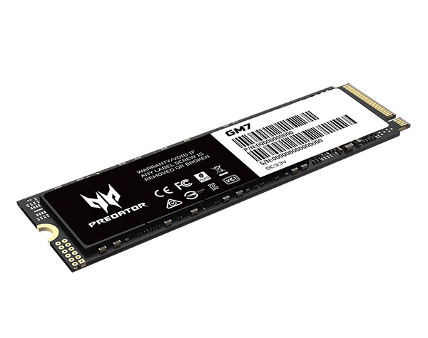 Накопитель SSD Acer Predator M.2 2280 NVMe 1.4 PCIe Gen4х4  GM7-1Tb 7200/6300 мб/с BL.9BWWR.118