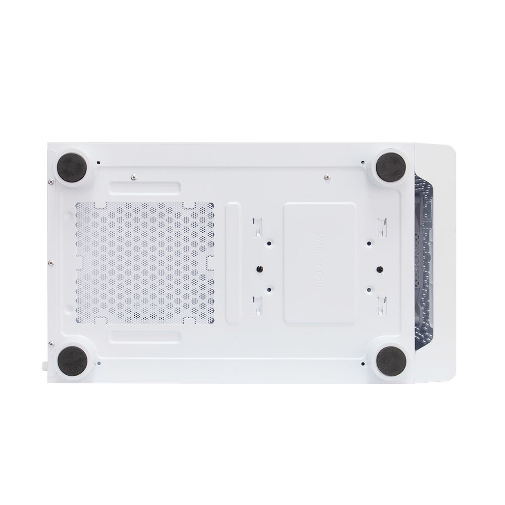 Корпус 1STPLAYER DK D3-B White / mATX / 1x120mm & 2x140mm LED fans inc. / D3-B-WH-2F1P-W-1F1-W