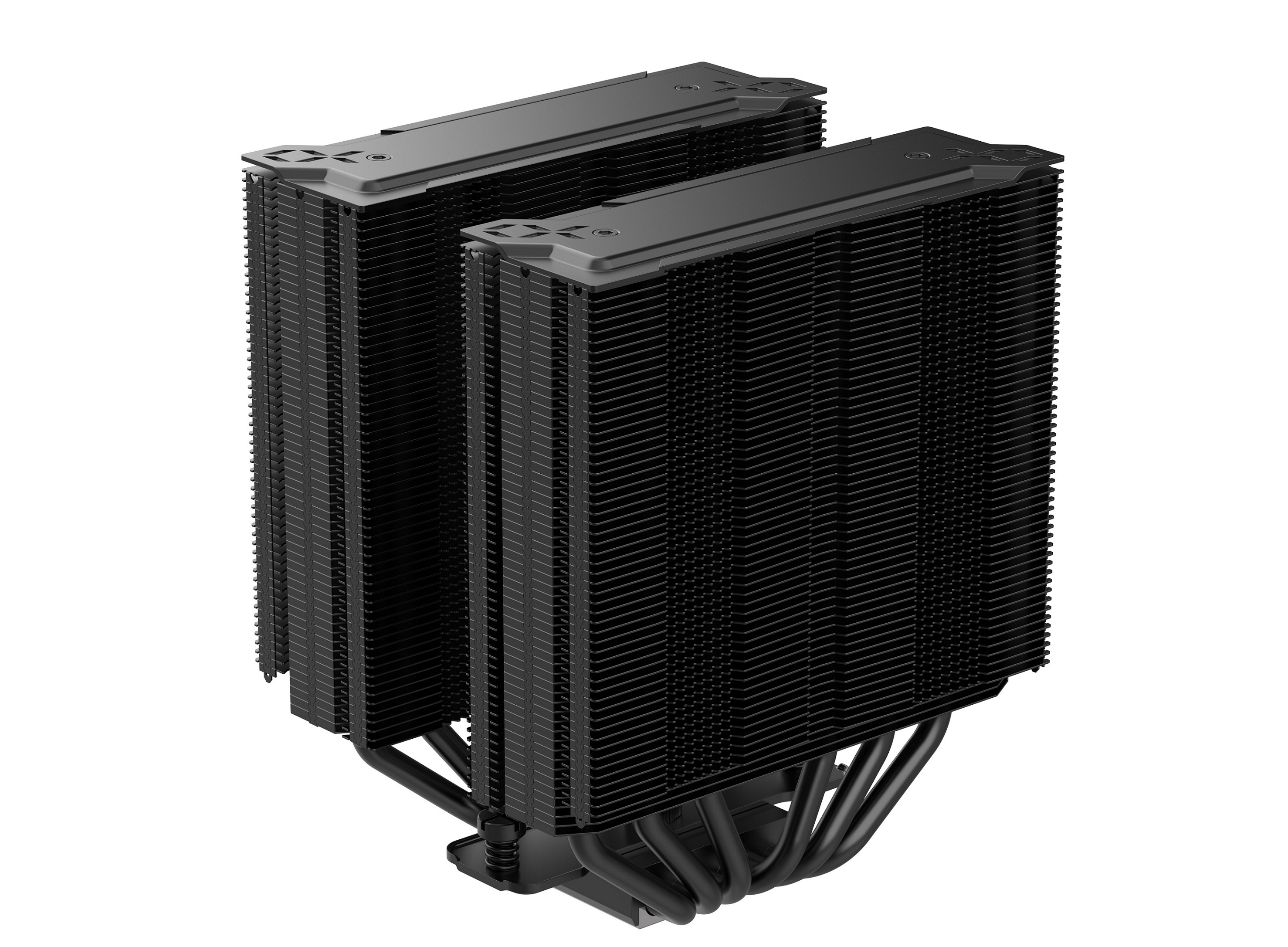 Кулер PentaWave Z06D Black  LGA115X/1200/1700/20XX /AM4/AM5 (8 шт/кор, TDP 270W, 2*120mm PWM Fan, 6 тепловых трубок 6мм, медное основание, 600-1950RPM, 12-32,6dBa)