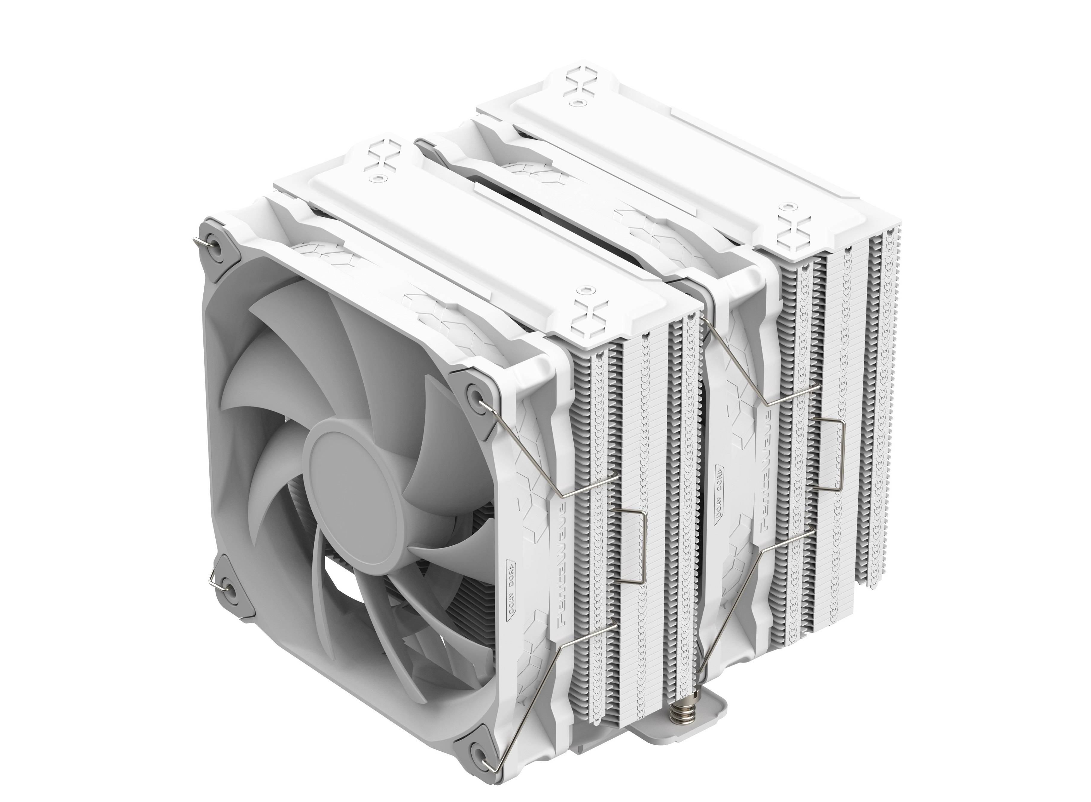 Кулер PentaWave Z06D White  LGA115X/1200/1700/20XX /AM4/AM5 (8 шт/кор, TDP 270W, 2*120mm PWM Fan, 6 тепловых трубок 6мм, медное основание, 600-1950RPM, 12-32,6dBa)