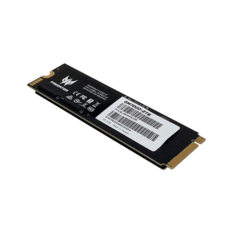 Накопитель SSD Acer Predator M.2 2280 NVMe 1.4 PCIe Gen4х4 GM7000 2TB 7400/6700 мб/с Dram Cache  BL.9BWWR.106