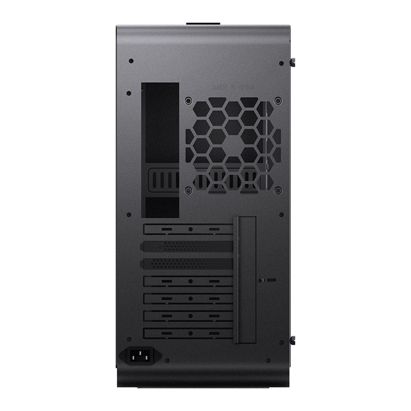 Корпус JONSBO U4 PRO Black без БП, боковая панель из закаленного стекла, mini-ITX, micro-ATX, ATX, черный