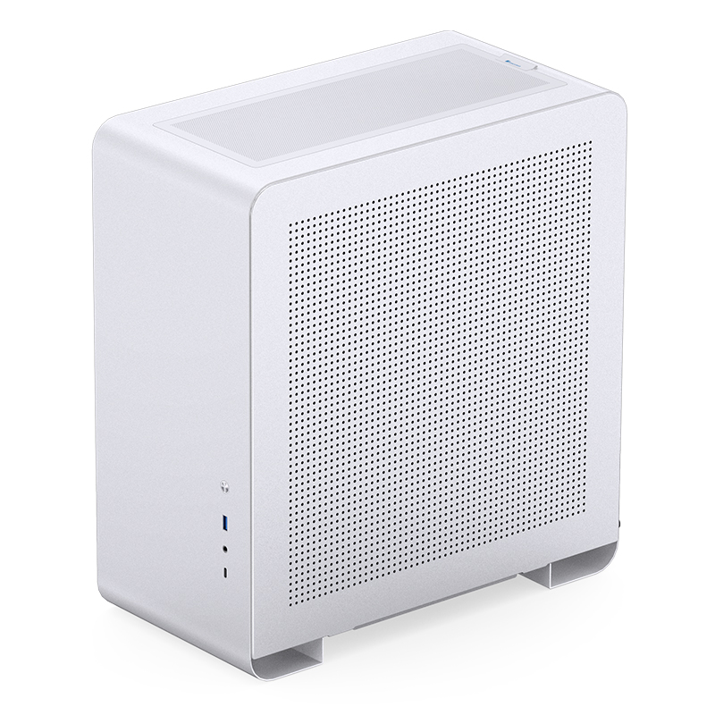 Корпус JONSBO U4 PRO White без БП, боковая панель из закаленного стекла, mini-ITX, micro-ATX, ATX, белый