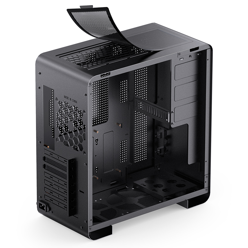 Корпус JONSBO U4 PRO MESH Black без БП, mini-ITX, micro-ATX, ATX, черный