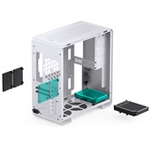 Корпус JONSBO U4 PRO MESH White без БП, mini-ITX, micro-ATX, ATX, белый